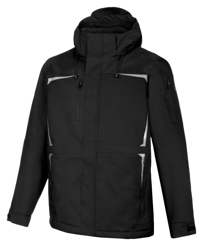 WÜRTH MODYF Winterjacke TEMPER WINTERJACKE TEMPER SCHWARZ 4XL