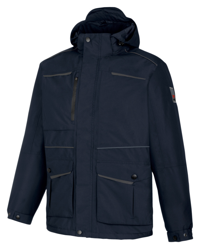 WÜRTH MODYF Parka STAR POLY-COTTON PARKA STAR DUNKELBLAU L