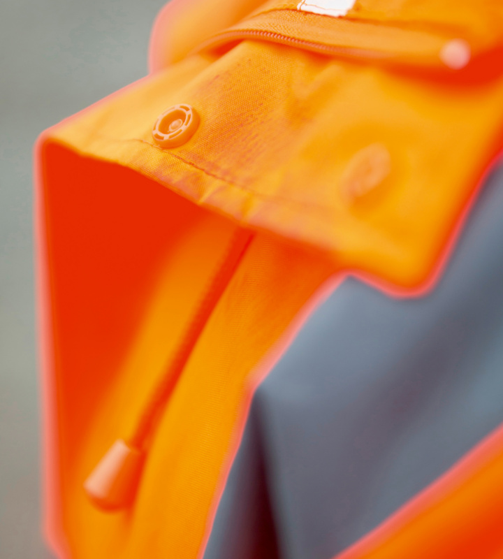 Warnschutz Regenjacke REGEN-WARNSCHUTZJACKE ORANGE L
