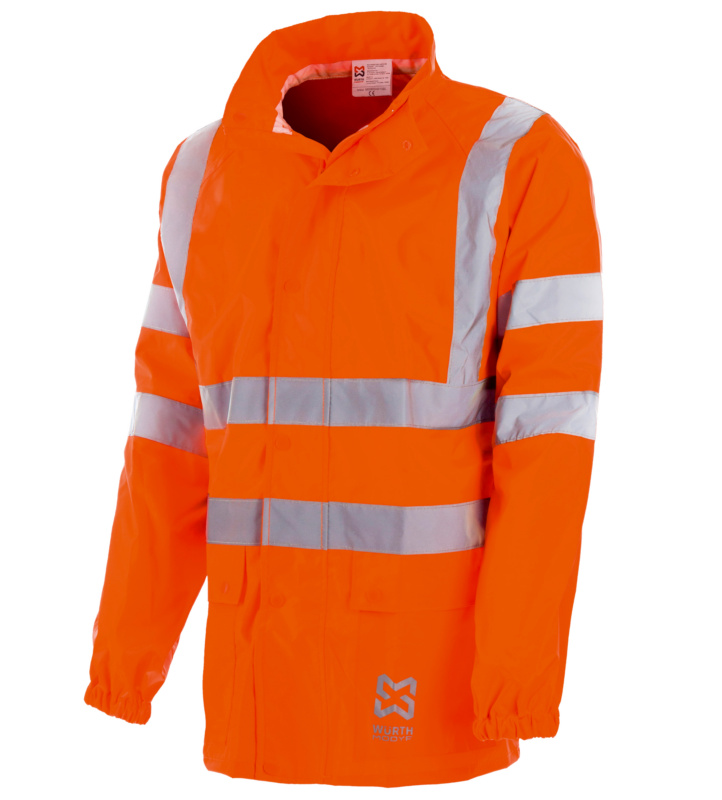 Warnschutz Regenjacke REGEN-WARNSCHUTZJACKE ORANGE XL