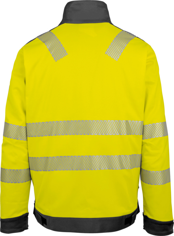 WÜRTH MODYF NEON Warnschutz Bundjacke Klasse 3 BUNDJACKE NEON GELB/GRAU XXL