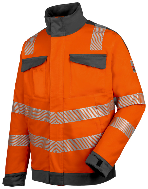 WÜRTH MODYF NEON Warnschutz Bundjacke Klasse 3 BUNDJACKE NEON ORANGE/GRAU S