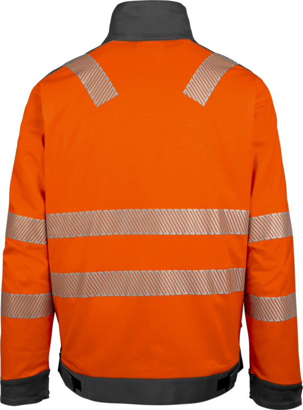 WÜRTH MODYF NEON Warnschutz Bundjacke Klasse 3 BUNDJACKE NEON ORANGE/GRAU 3XL