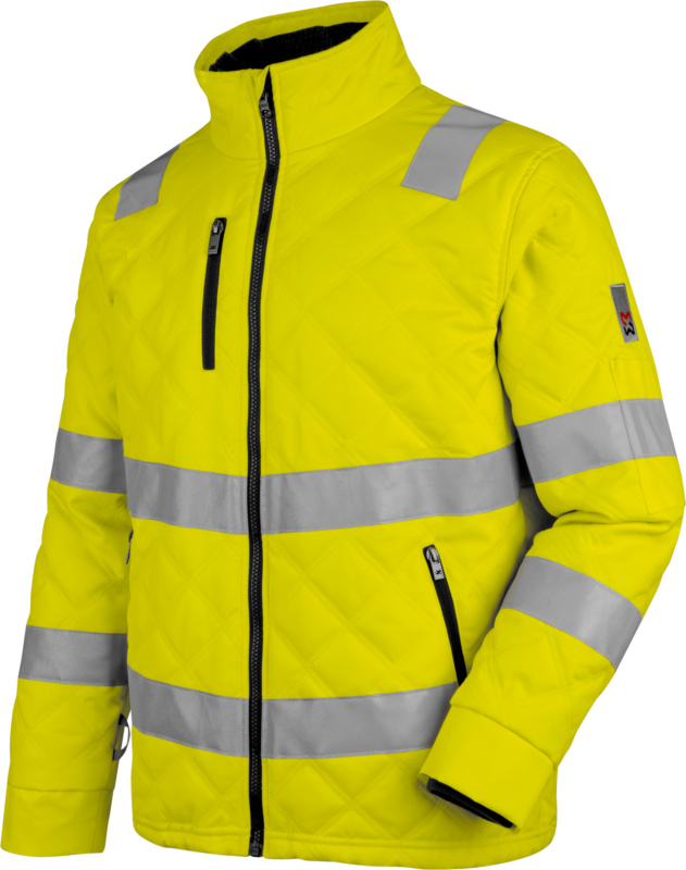 WÜRTH MODYF NEON Warnschutz Parka 3-in-1 Klasse 3 PARKA 3IN1 NEON GELB/GRAU 4XL