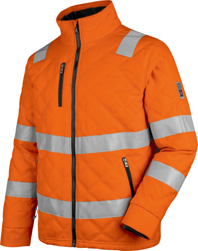WÜRTH MODYF NEON Warnschutz Parka 3-in-1 Klasse 3 PARKA 3IN1 NEON ORANGE/GRAU L