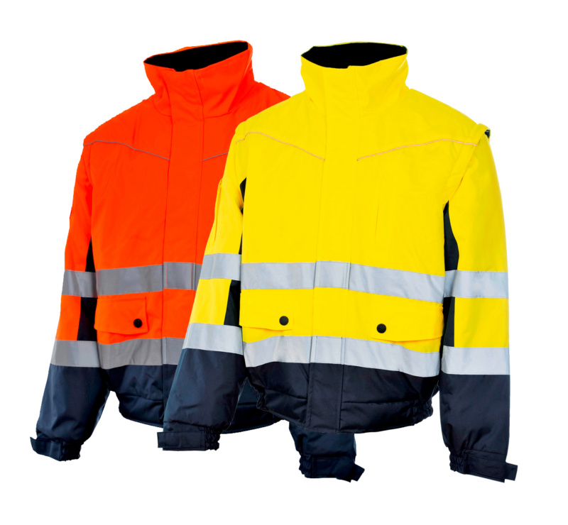 Warnschutz-Arbeitsjacke 2-in-1 WARNSCHUTZJACKE 2IN1 LUMEN GELB 5XL
