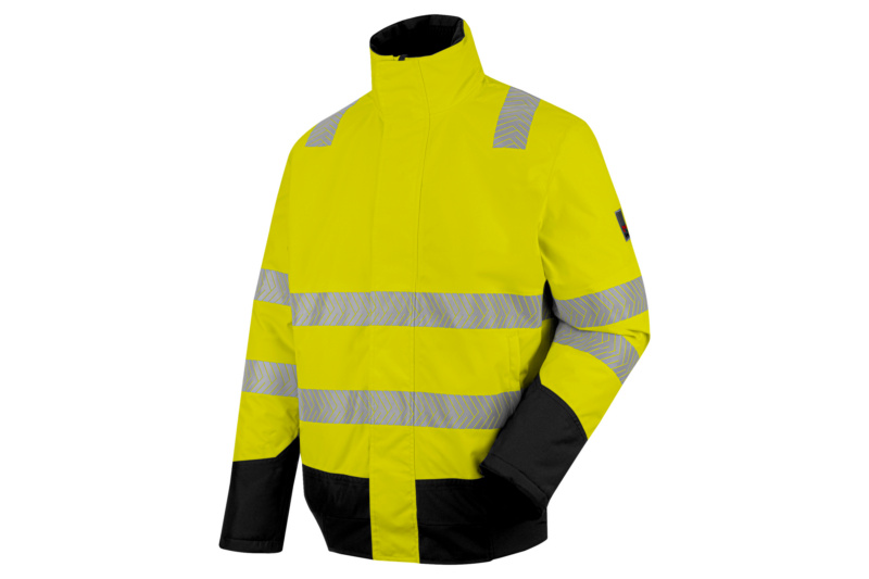 WÜRTH MODYF Fluo Warnschutz-Pilotenjacke BOMBERJACKE FLUO GELB/ANTHRAZIT S