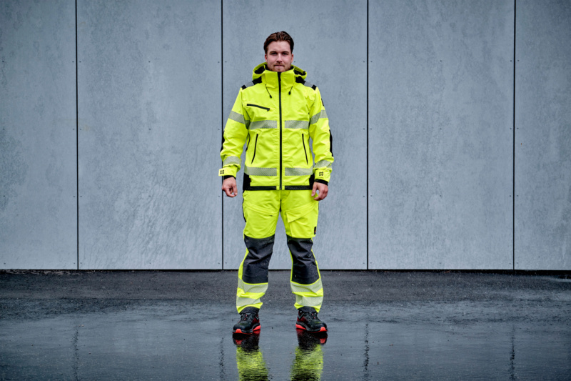 Shell-Jacke Performance Warnschutz Kl. 3