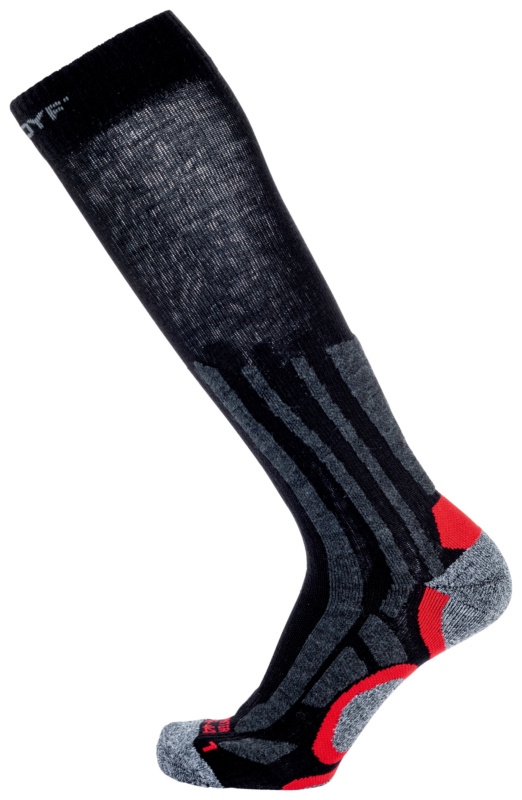 WÜRTH MODYF Winter Socken SOCKEN WINTER SCHWARZ-ROT 39-41
