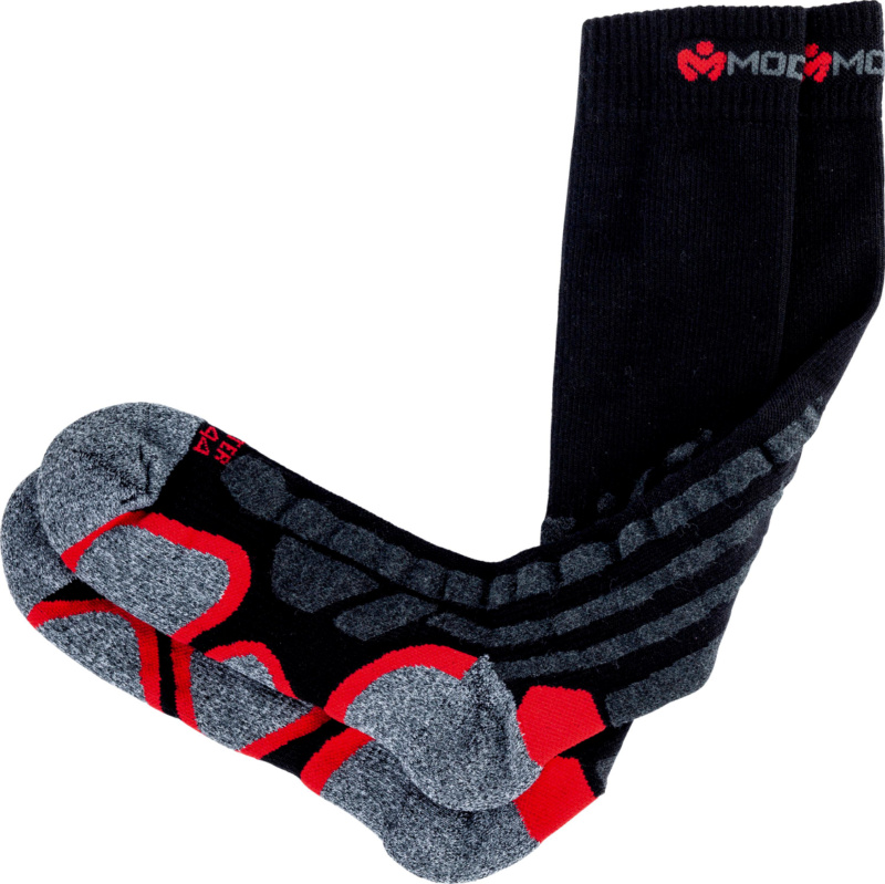 WÜRTH MODYF Winter Socken SOCKEN WINTER SCHWARZ-ROT 42-44