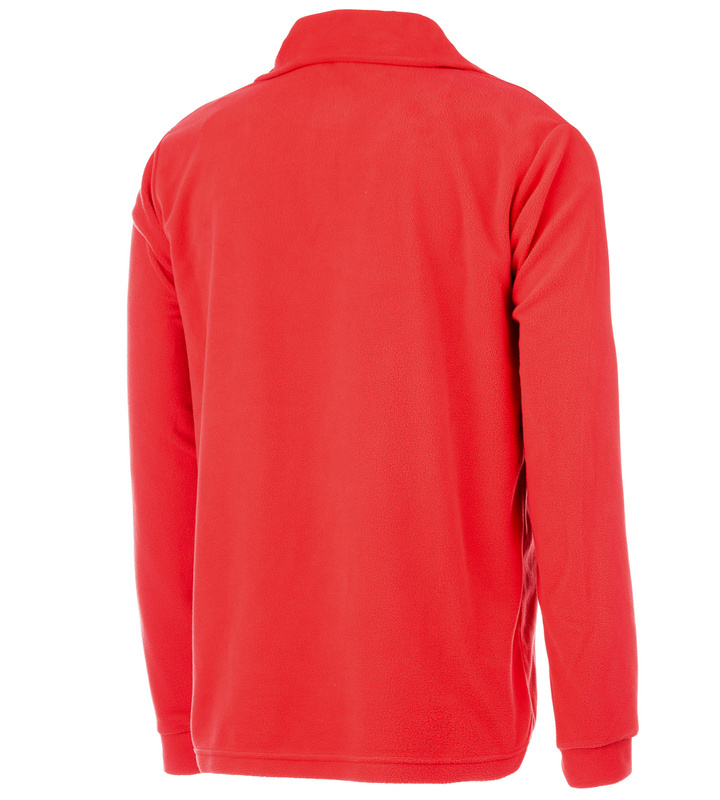 WÜRTH MODYF Luca Fleecetroyer FLEECE HALF ZIP LUCA ROT S