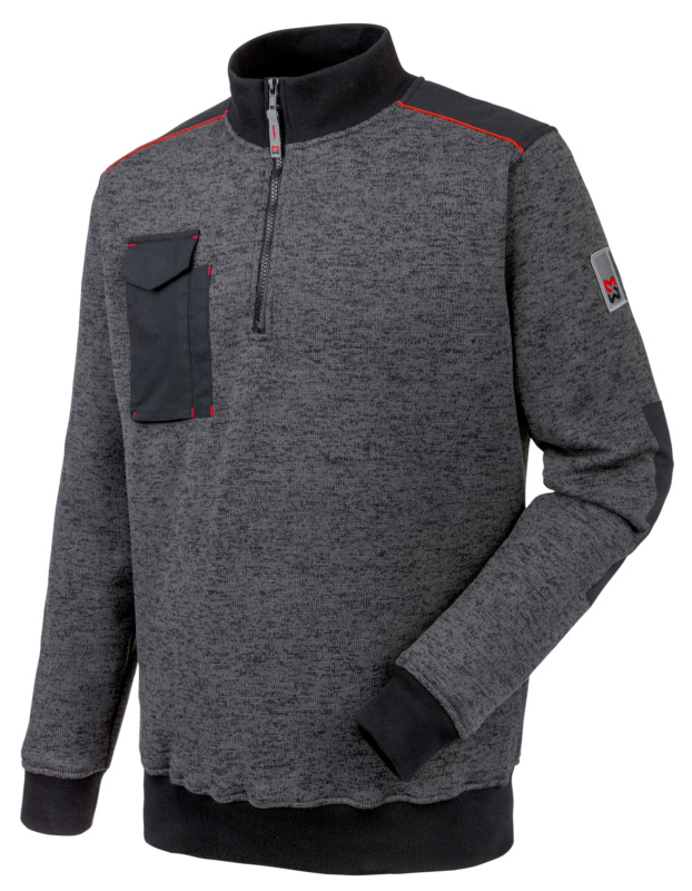 WÜRTH MODYF Perseus Fleecetroyer HALF ZIP PERSEUS ANTHRAZIT XXL