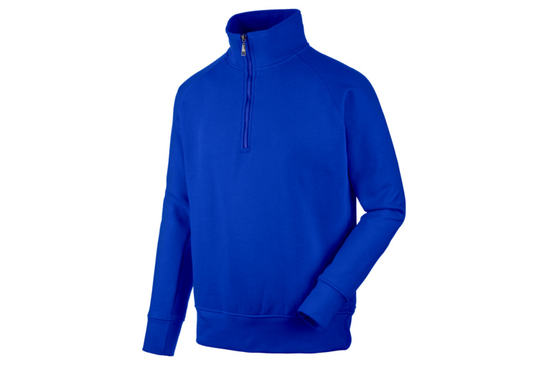 WÜRTH MODYF Arbeitstroyer Job+ SWEATSHIRT 1/2 ZIP JOB+ ROYAL 6XL