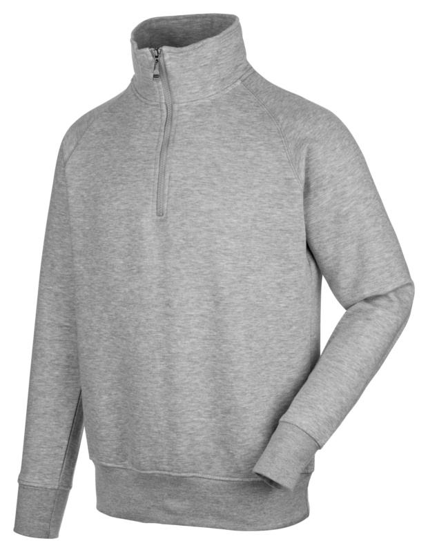 WÜRTH MODYF Arbeitstroyer Job+ SWEATSHIRT 1/2 ZIP JOB+ GRAU 5XL
