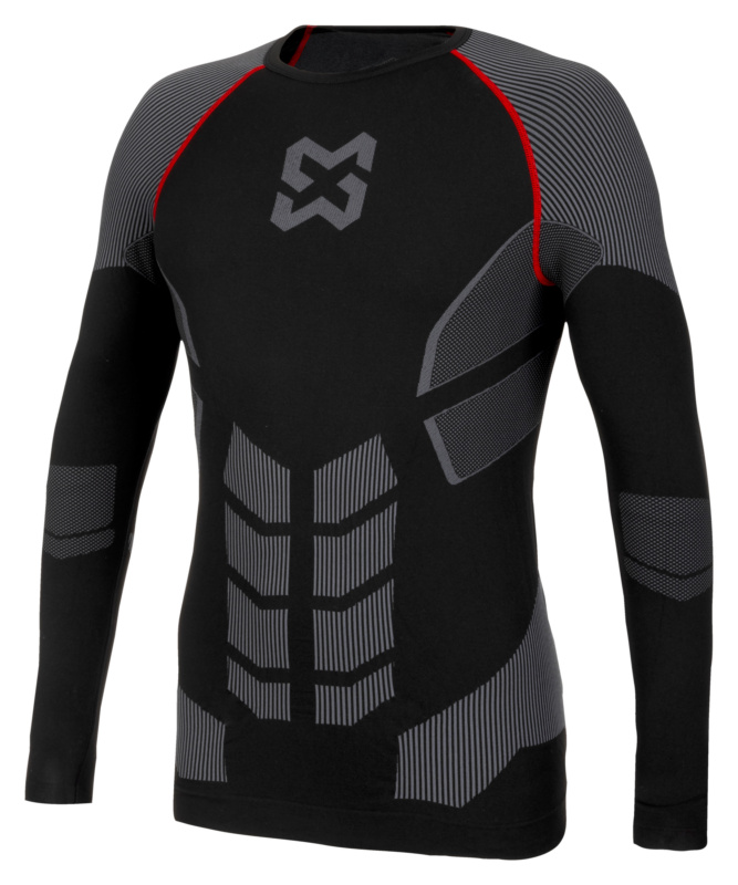 WÜRTH MODYF Active Unterwäsche Longsleeve UW LONGSLEEVE ACTIVE SWZ/GRAU XS