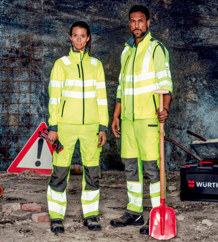 WÜRTH MODYF Neon Warnschutz Weste WESTE NEON GELB M