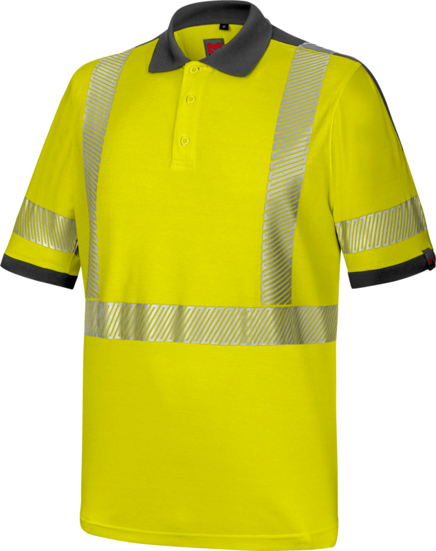 Warnschutz-Poloshirt Neon Klasse 2 POLOSHIRT NEON PLUS GELB 3XL