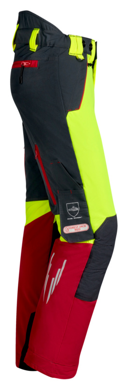 WÜRTH MODYF Stretch Schnittschutz Bundhose BUHO SHNTSHTZ FORST GELB/ROT 29/30