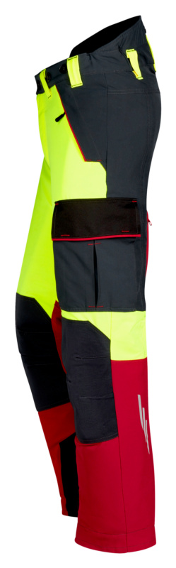 WÜRTH MODYF Stretch Schnittschutz Bundhose BUHO SHNTSHTZ FORST GELB/ROT 29/30