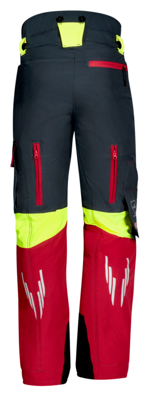 WÜRTH MODYF Stretch Schnittschutz Bundhose BUHO SHNTSHTZ FORST GELB/ROT 25/26