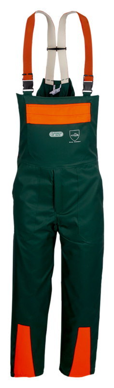 WÜRTH MODYF Schnittschutz Latzhose LAHO TEILSCHNITTSCHUTZ FORST GRUEN 90