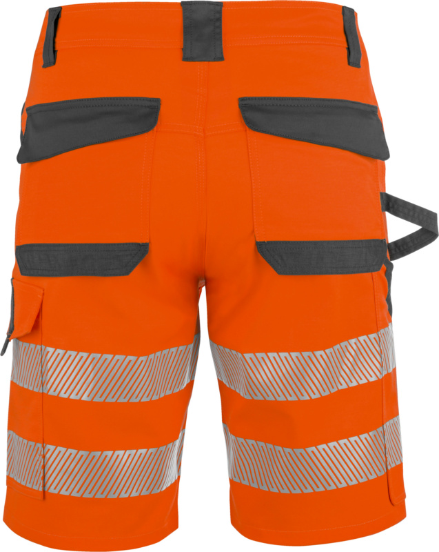 WÜRTH MODYF NEON Warnschutz Shorts Klasse 1 BERMUDA NEON ORANGE/GRAU 62