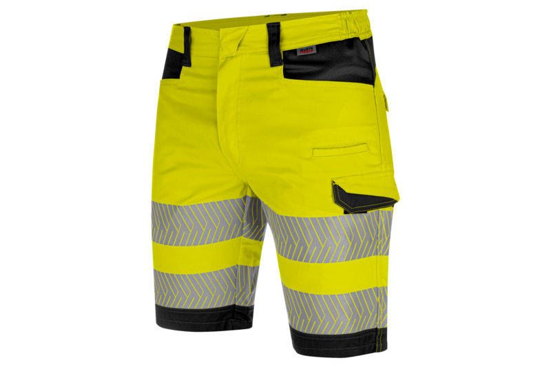 WÜRTH MODYF Fluo Warnschutz-Short Klasse 1 BERMUDA FLUO GELB/ANTHRAZIT 58