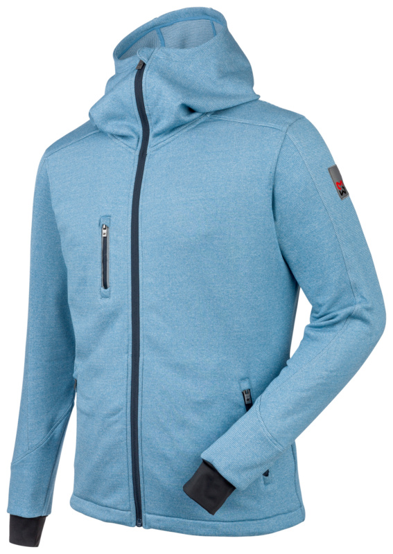 WÜRTH MODYF Aquarius Fleecejacke FLEECE JACKE AQUARIUS BLAU MELIERT XS