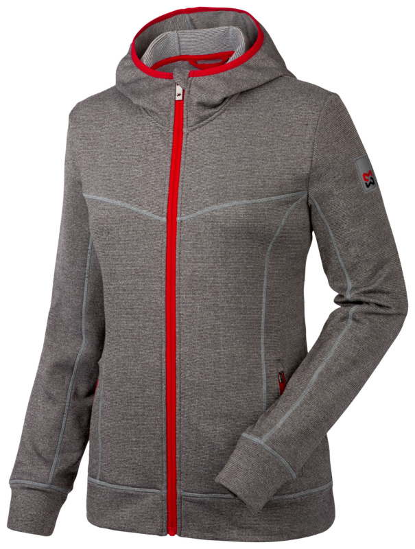 WÜRTH MODYF Aquarius Fleecejacke Lady FLEECE JACKE AQUARIUS DAMEN GRAU MEL S