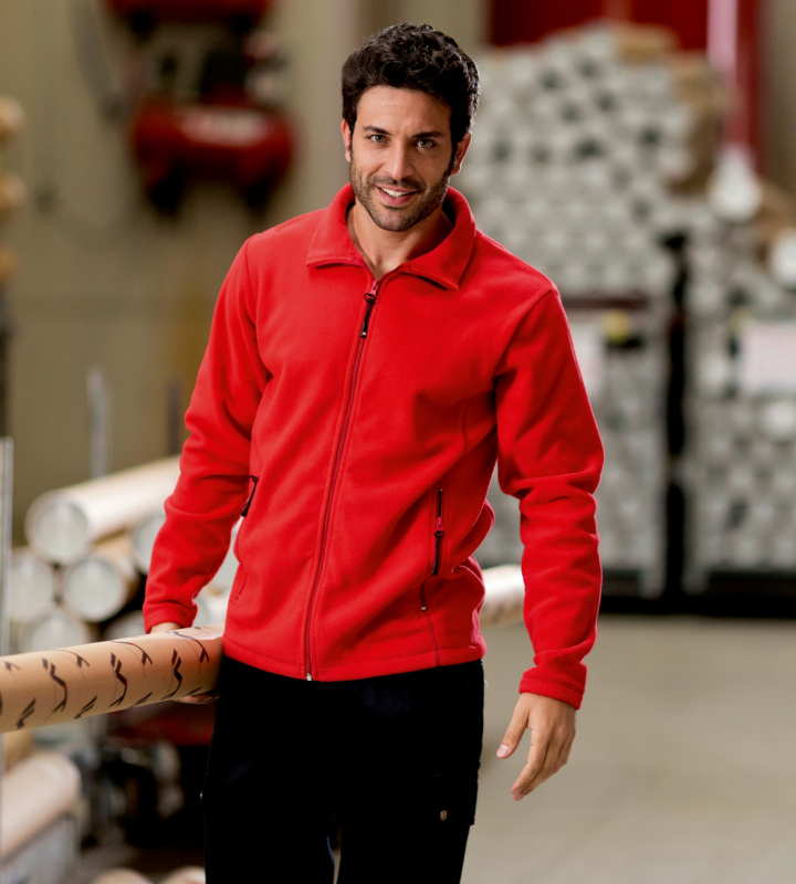 WÜRTH MODYF Peter Fleecejacke FLEECE JACKE PETER ROT XL