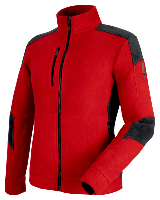 WÜRTH MODYF CETUS Fleecejacke FLEECEJACKE CETUS ROT/ANTHRAZIT L