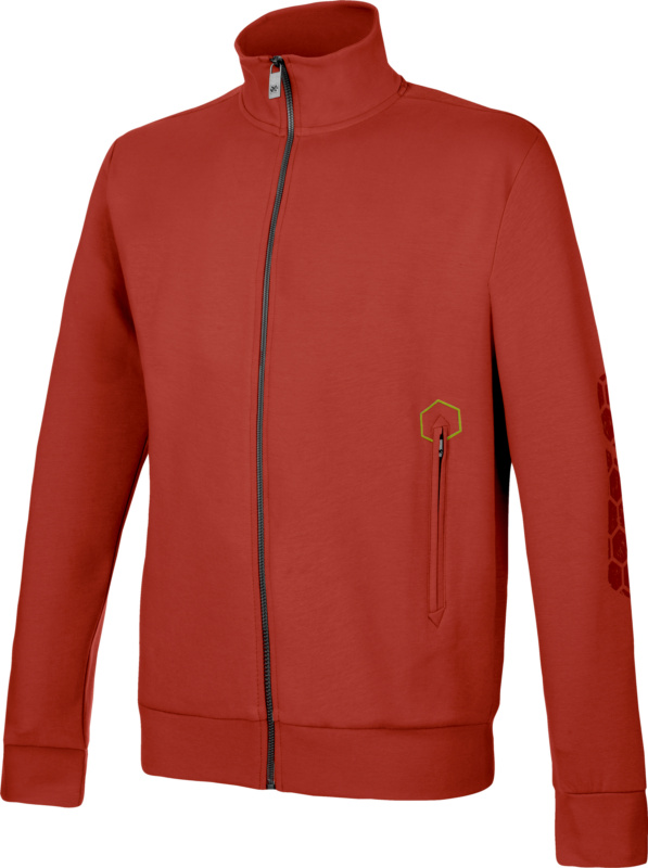 WÜRTH MODYF FUSION Sweatjacke SWEATJACKE FUSION KUPFERROT XXL