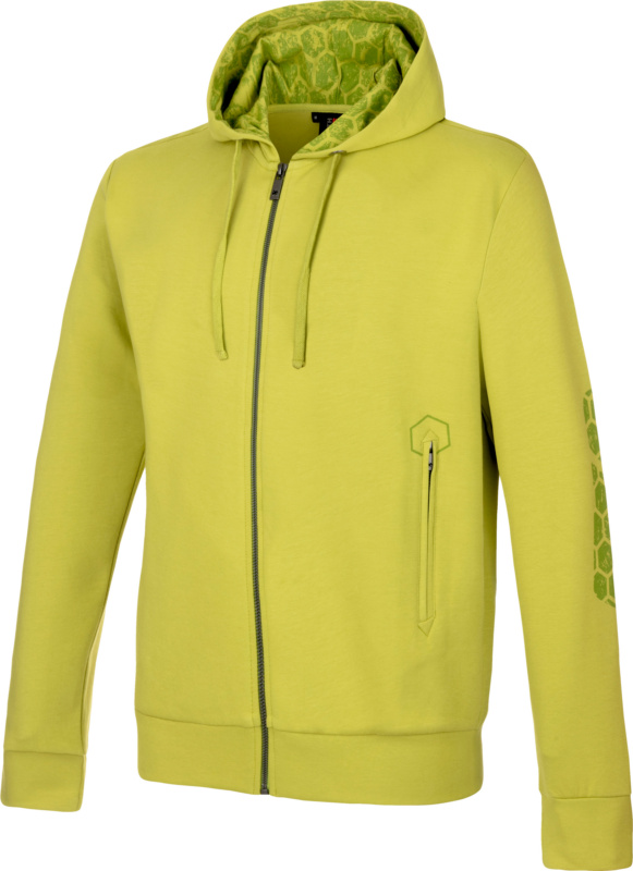WÜRTH MODYF Fusion Kapuzen-Sweatjacke SWEATJCK HOODIE FUSION DUNKELZITRONE 5XL