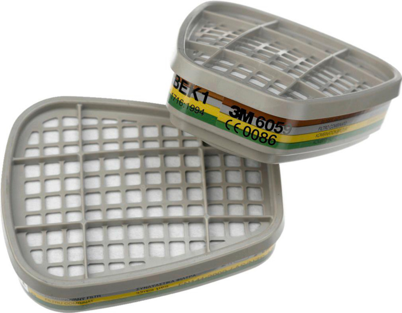 Gas- und Kombifilter 3M 6059 6059 ABEK1 PATIKELFILTER