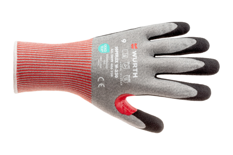 Schnittschutzhandschuh SOFTFLEX W-330 Level D SHNTSHTZHNDSHH-SOFTFLEX-W330-D-GR9