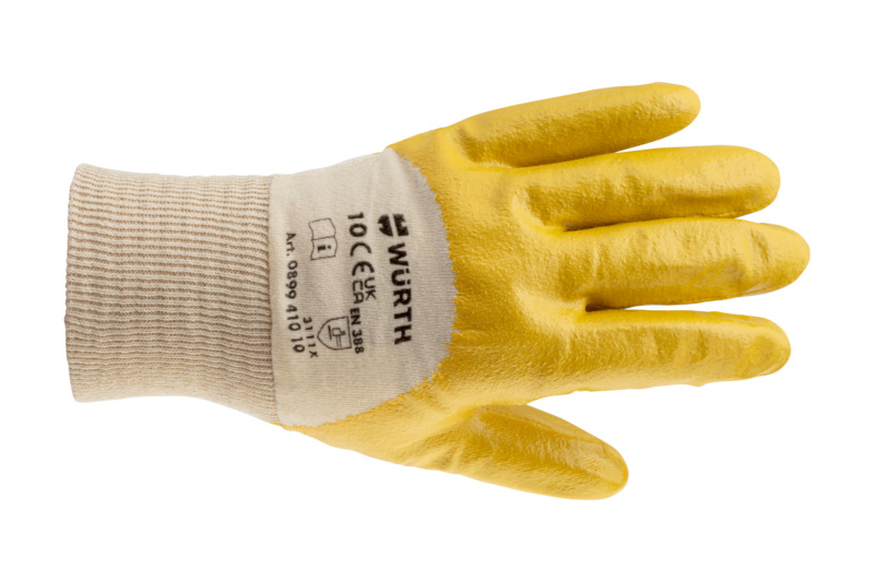 Nitrilhandschuh gelb SHTZHNDSHH-NTR-GELB-GR10