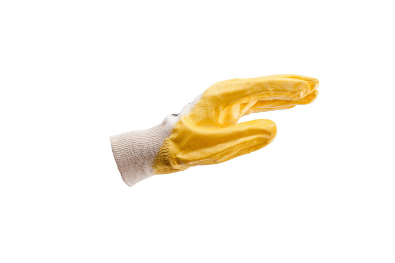 Nitrilhandschuh Light SHTZHNDSHH-(GELB-BESCHICHTET)-GR10