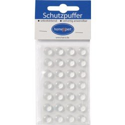 Schutzpuffer Clear 11,1mm Ku.transp.Linse selbstkl.