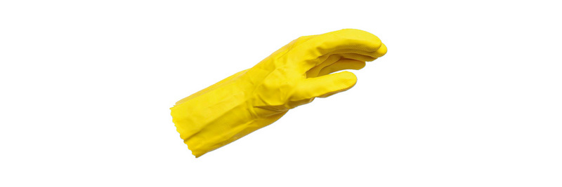Haushaltshandschuh SHTZHNDSHH-CHEM-LATEX-GELB-GR10