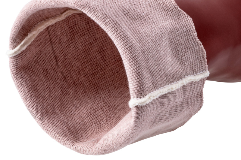 Chemikalienschutzhandschuh PVC mit Trägergewebe SHTZHNDSHH-CHEM-PVC-M.TRGGWB-350