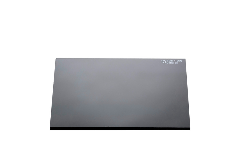 Schweißschutzglas 90x110 mm für Freisichtschild und Schutzschirm