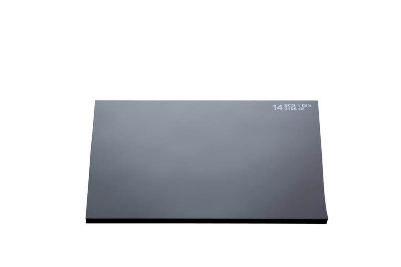 Schweißschutzglas 90x110 mm für Freisichtschild und Schutzschirm