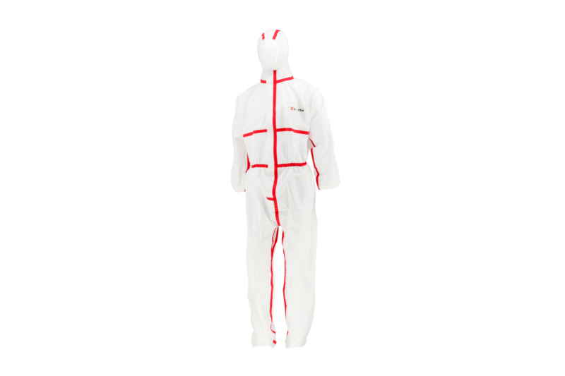 Einweg-Schutzanzug Coverall-Pro 4/5/6 LKOVERAL-WEISS-CAT3-TYP4/5/6-L
