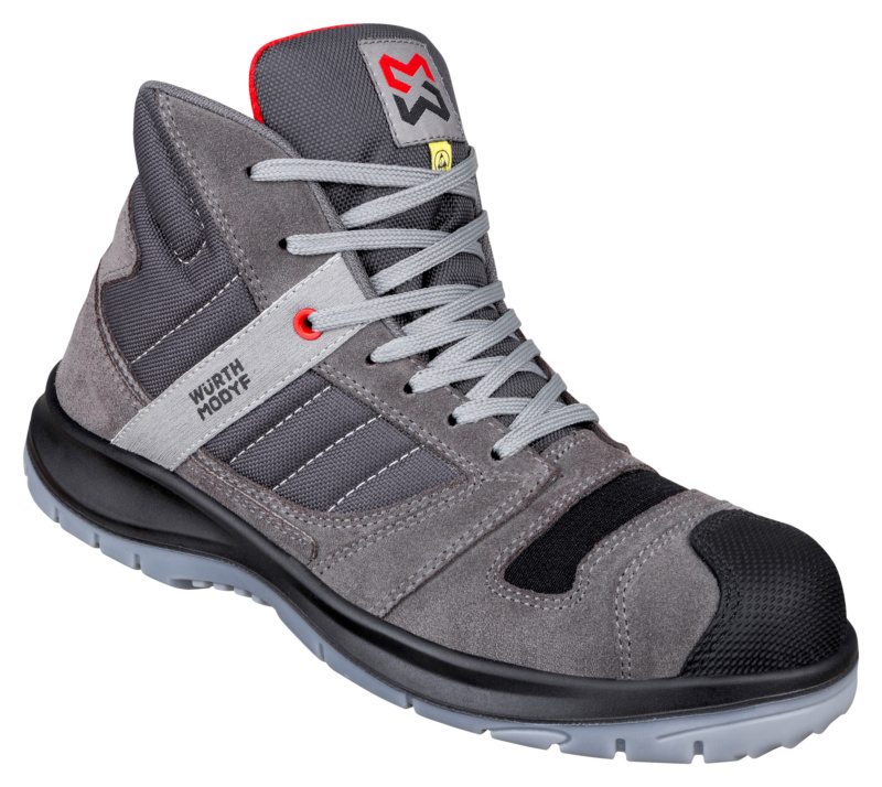 WÜRTH MODYF Stretch X S3 Sicherheitsstiefel ESD STIEFEL STRETCH X S3 ESD GRAU 41