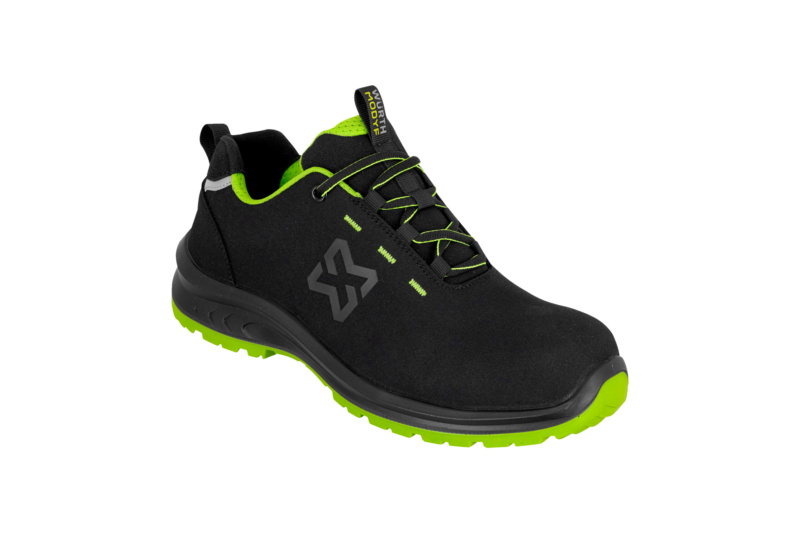 WÜRTH MODYF Sicherheitshalbschuh S3 Cruise HALBSCHUH CRUISE S3 SCHWARZ/GRUEN 48