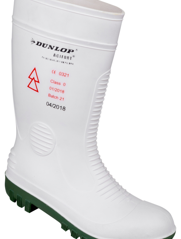 Sicherheitsstiefel Dunlop Acifort SB EN 50321 DUN GUMMISTIEFEL SB 50321 WEISS 43