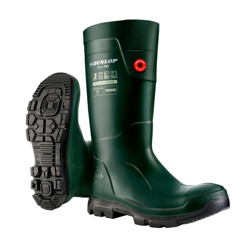 Sicherheitsgummistiefel S5 Purofort Terra Pro DUN PUROFORT TERRA PRO S5 GRUEN 48