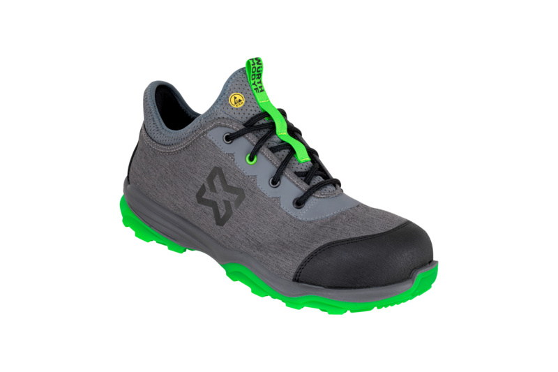 WÜRTH MODYF Sicherheitshalbschuh S3L EcoFresh HS ECOFRESH S3L ESD GRAU/GRUEN 41