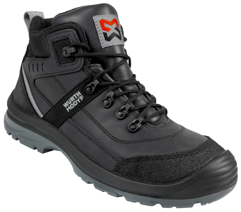 WÜRTH MODYF Corvus Vollleder S3 Sicherheitsstiefel STIEFEL CORVUS S3L SCHWARZ 42