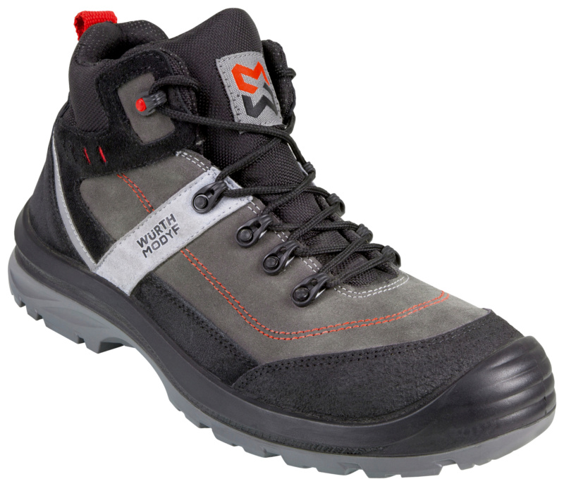 WÜRTH MODYF Corvus Veloursleder S3 Sicherheitsstiefel STIEFEL CORVUS S3L GRAU 38